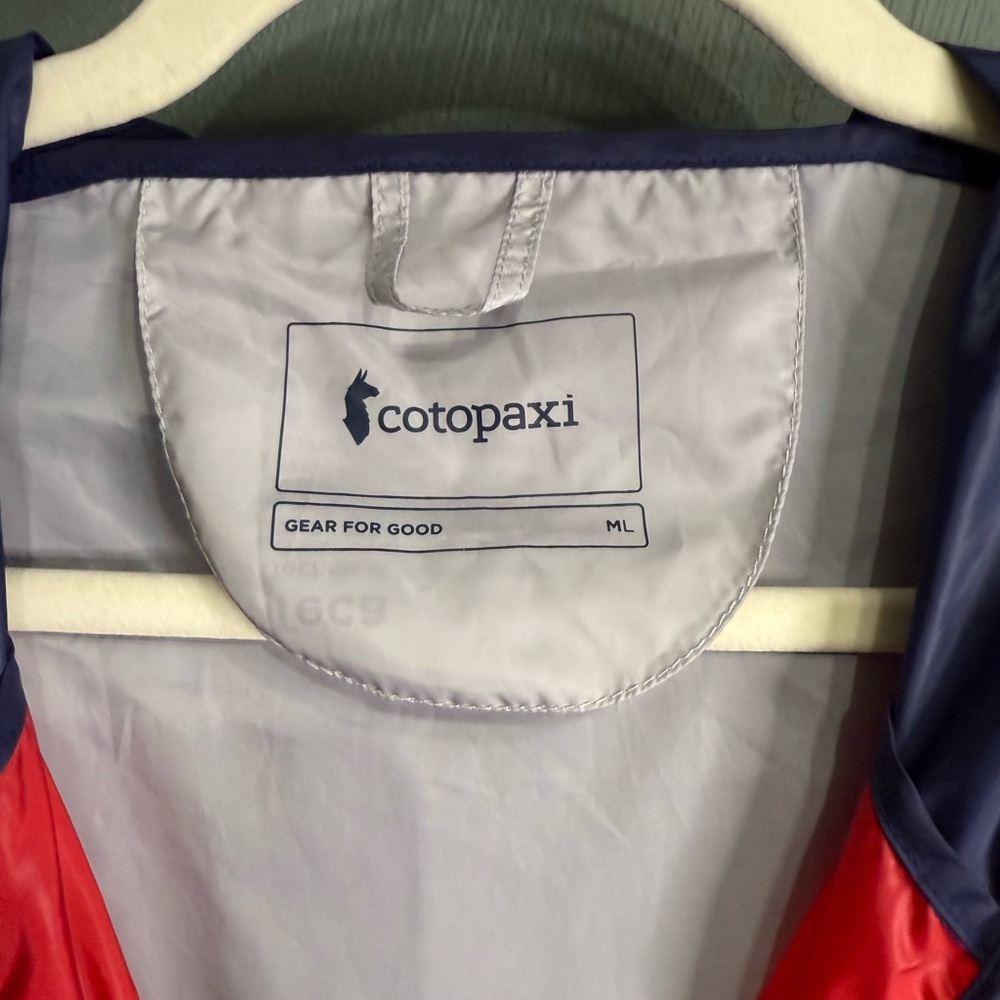 Cotopaxi Color Block Teca Technical Windbreaker B… - image 3